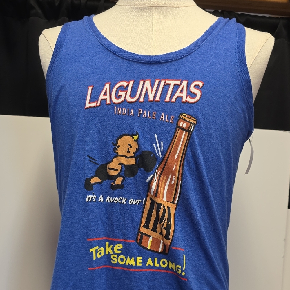 Lagunitas Blue Graphic Tank Top